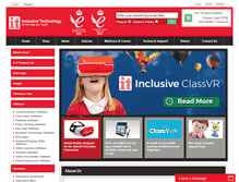 Tablet Screenshot of inclusive.co.uk